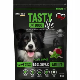 biofeed-tasty-dog-life-adult-medium-and-large-lamb-jagniecina-3kg