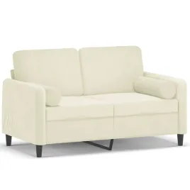 2-osobowa-sofa-z-poduszkami-kremowa-120-cm-aksamit