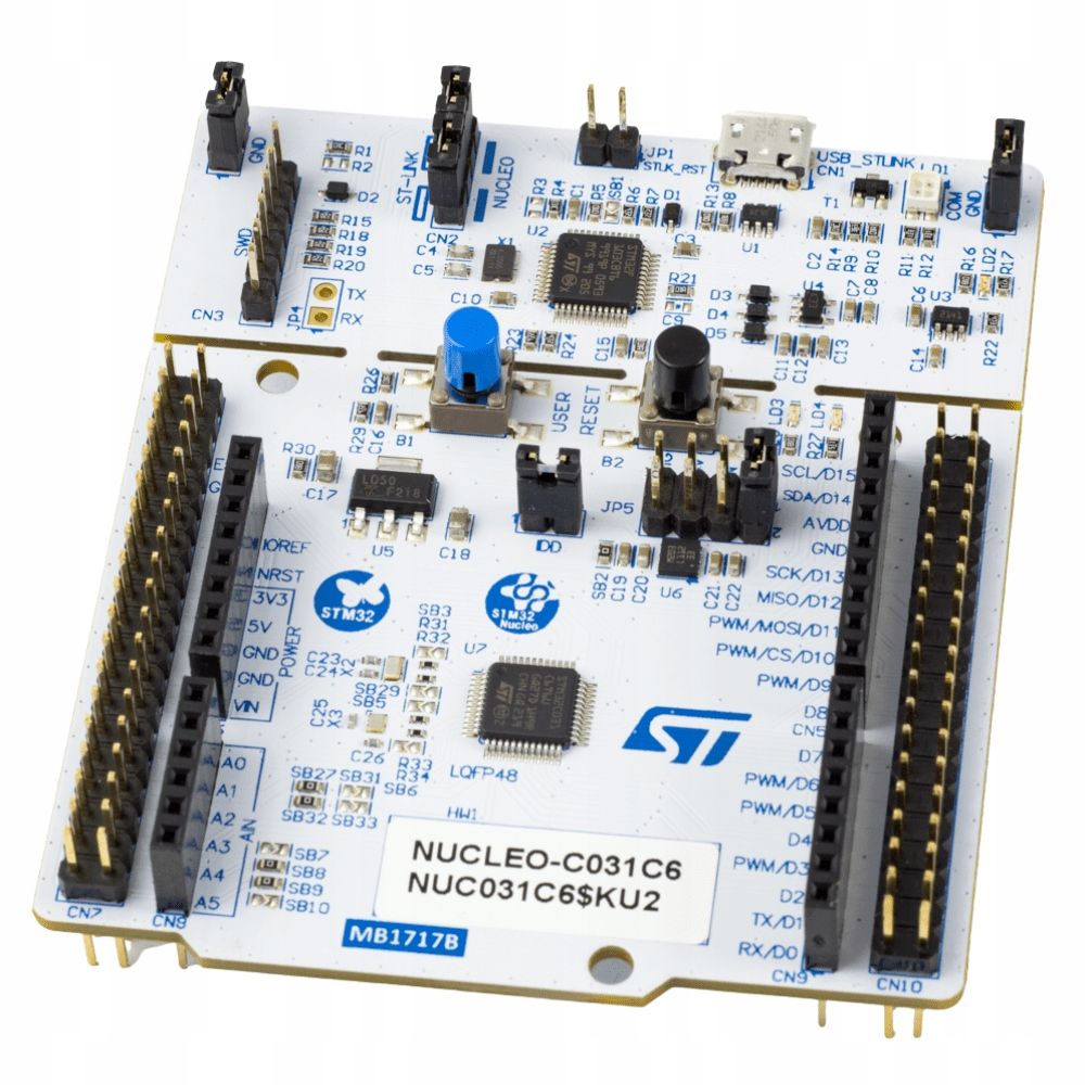 STM32 NUCLEO-C031C6 STM32C031C6T6 ARM Cortex-M0+ – 204841105 - ERLI.pl