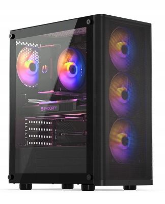 H.I.T FGAME_RYZEN 7 5700X _32GB_1TB SSD NVMe_MSI RTX 4060 + WIFI _MSI P MT