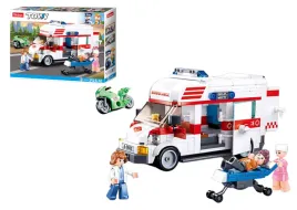 klocki-sluban-town-ambulans-karetka-pogotowia-328-b1065