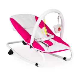 lezaczek-bujaczek-skladana-kolyska-z-zabawkami-bialo-rozowy