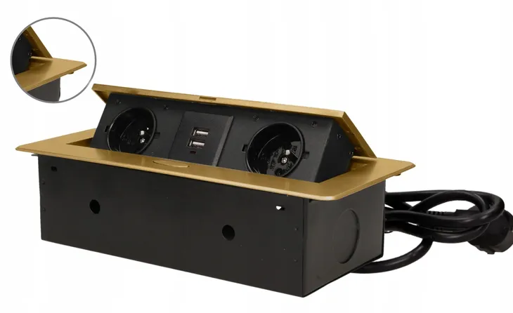 gniazdo-wpuszczane-w-blat-2x250v-2xusb-przeznaczenie-elektryczne-usb