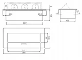 gniazdo-wpuszczane-w-blat-2x250v-2xusb-marka-orno