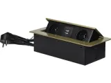 gniazdo-wpuszczane-w-blat-2x250v-2xusb-stan-nowy-uziemienie-z-uziemieniem