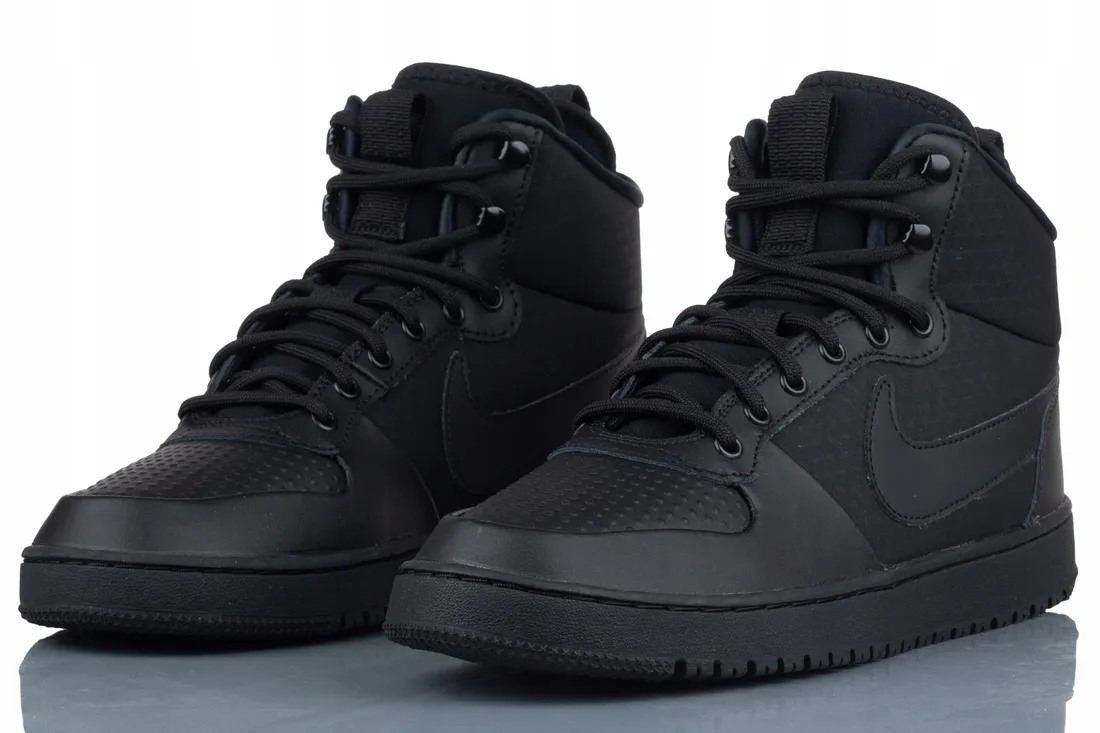 Buty Sportowe Męskie Wysokie Nike Court Borough Mid Zimowe