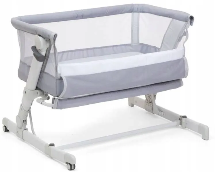 chicco-lozeczko-next-2-me-pop-up-grey-mist-stan-nowy