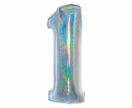 balon-godan-cyfra-1-holograficzna-srebrna-76-cm-4574