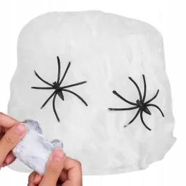 sztuczna-pajeczyna-biala-z-pajakami-halloween-dekoracja-rozciagliwa