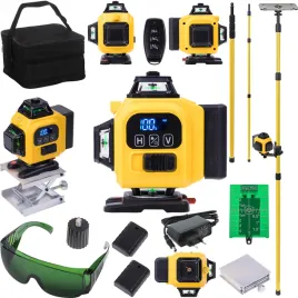 poziomica-laserowa-360-laser-krzyzowy-4d-zestaw-walizka-tyczka