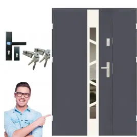 drzwi-wejsciowe-zewnetrzne-dwuskrzydlowe-antracyt-przeszklone-140-lewe