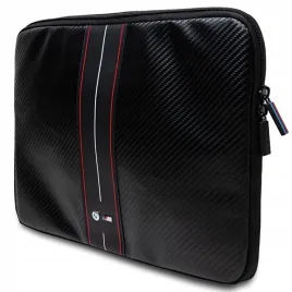 pokrowiec-bmw-carbon-and-red-stripe-na-laptopa-14-czarny
