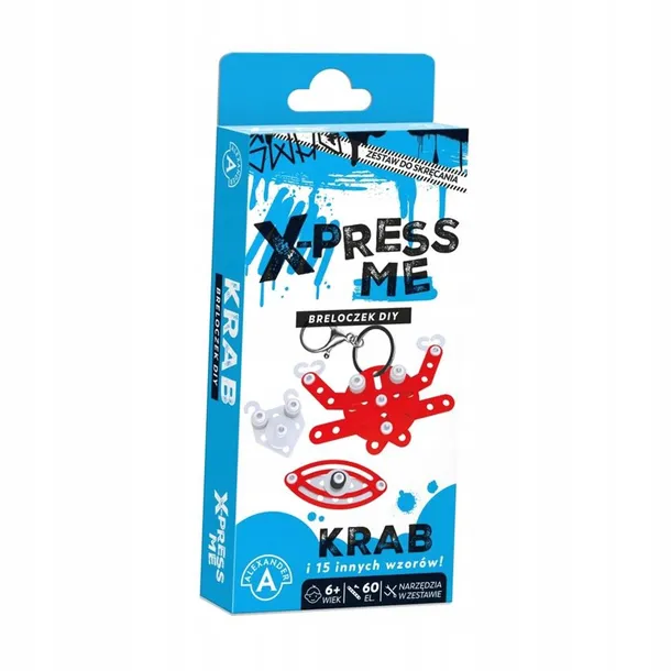 x-press-me-brelok-diy-krab-alex-stan-nowy-model-krab