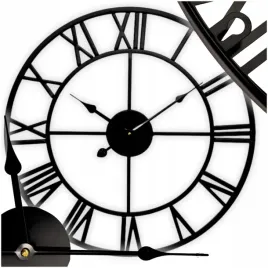 zegar-scienny-moreanddeco-czarny-50cm