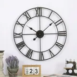 zegar-scienny-moreanddeco-czarny-50cm-linia-czarny-zegar-scienny-loft-50-cm