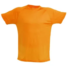 koszulka-pomaranczowa-100percent-poliester-rozmiary-s-xxl