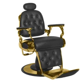 gabbiano-fotel-barberski-francesco-gold-czarny