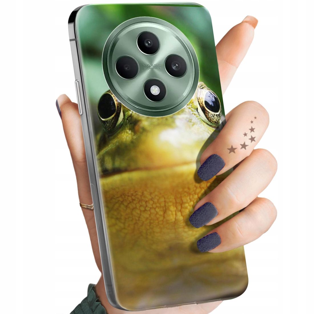 Cover A Libro In Pelle Per OPPO Reno 12F / 12FS 5G - Custodia Portafoglio Con Supporto E Slot Carte, Verde - 4