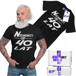 prezent-na-40-urodziny-koszulka-z-nadrukiem-tshirt-meski-niesamowity-od-40