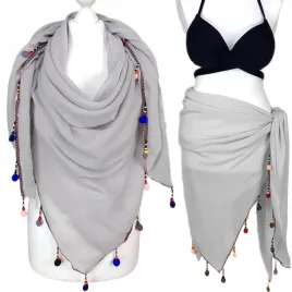 pareo-chusta-plazowa-fredzle-narzutka-boho-kolory