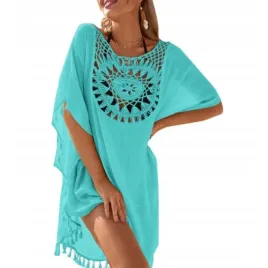 tunika-plazowa-letnia-sukienka-narzutka-boho-haft-lekkie-pareo-niebieskie