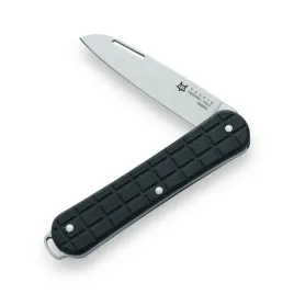 scyzoryk-fox-knives-vulpis-n690-black-anodized-aluminium-milled-pattern