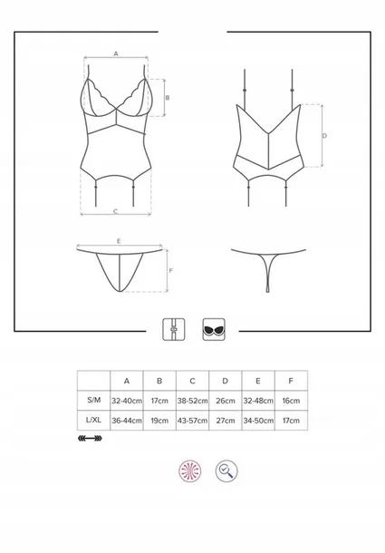 obsessive-gorset-i-stringi-810-cor-bialy-l-xl-stan-nowy-rozmiar-inny