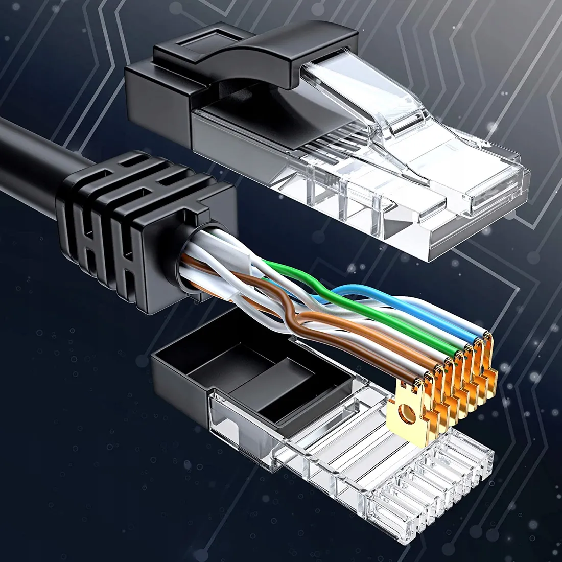 kabel-ethernet-cat-6-300cm-czarny-stan-nowy