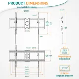 elived-ev008-uchwyt-scienny-do-telewizorow-kod-producenta-ev-008