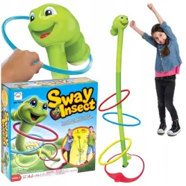 gra-zrecznosciowa-sportowa-tanczacy-robak-chwiejacy-rzut-obreczami-do-celu