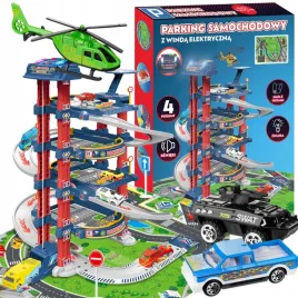 parking-samochodowy-zwinda-elektryczna-garaz-autka