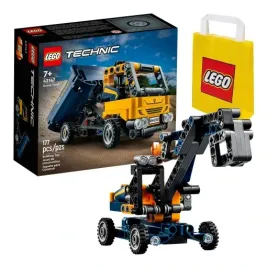 lego-technic-2-w-1-wywrotka-lub-koparka-42147-maszyna-budowlana-torba