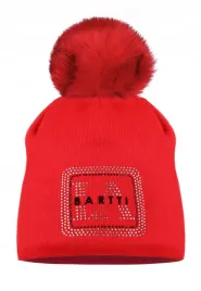 czapka-beanie-z-pomponem-damska-zimowa-czerwona