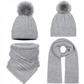 czapka-szalik-komplet-damski-pompon-jasny-szary-2m-zimowy-cieply-na-zime