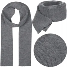 meski-szary-szal-klasyczny-szalik-jesienny-zimowy-unisex-180x20cm
