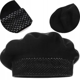 beret-damski-klasyczny-zimowy-produkt-polski-majka-elegancki-czarny