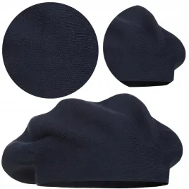 beret-damski-klasyczny-zimowy-produkt-polski-majka-elegancki-granatowy