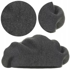 cieply-zimowy-beret-polskiej-marki-majka-ozdobny-detal-grafit-grafitowy