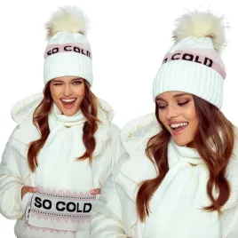 szalik-czapka-komplet-damski-zimowy-jesienny-kobiecy-so-cold-ecru-rozowy