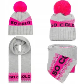 szalik-czapka-komplet-damski-zimowy-jesienny-kobiecy-so-cold-szary-rozowy