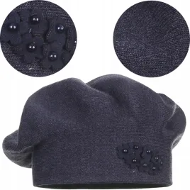 beret-damski-klasyczny-zimowy-produkt-polski-majka-elegancki-granatowy