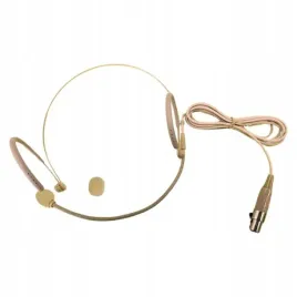 mikrofon-naglowny-headset-cielisty-nude-niewidoczny-profesjonalny