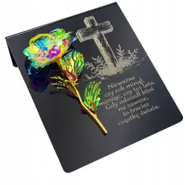 grawerowany-znicz-dekoracja-na-grob-podstawka-cmentarz-wieczna-roza-krzyz