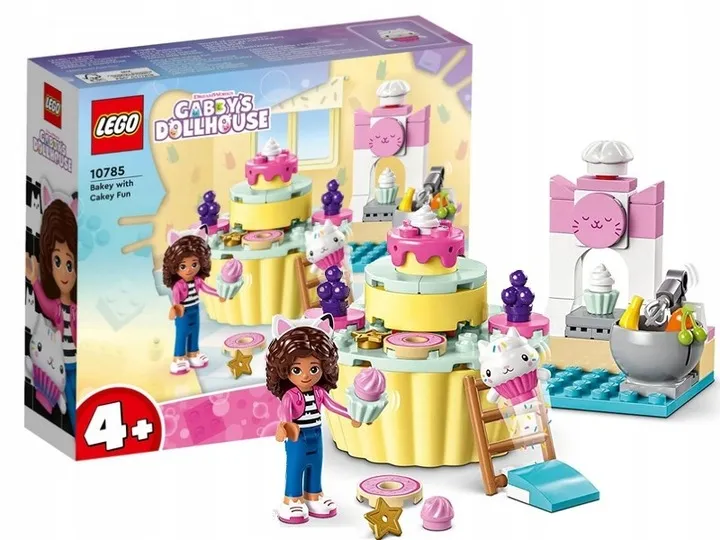 LEGO KOCI DOMEK GABI 10785 PIECZENIE TORTU Z ŁAKOTKIEM – 212695781 ...