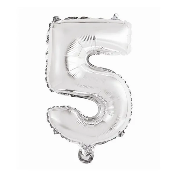 balon-40cm-cyfra-srebrna-5-wypelnienie-powietrze