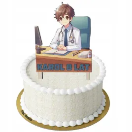 dwustronny-topper-kolorowy-lekarz-imie-wiek1