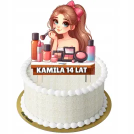 dwustronny-topper-kolorowy-urodzinowy-dla-dziewczyn-makijaz-imie-wiek1