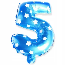 balon-foliowy-cyfra-5-niebieska-w-gwiazdki-40cm