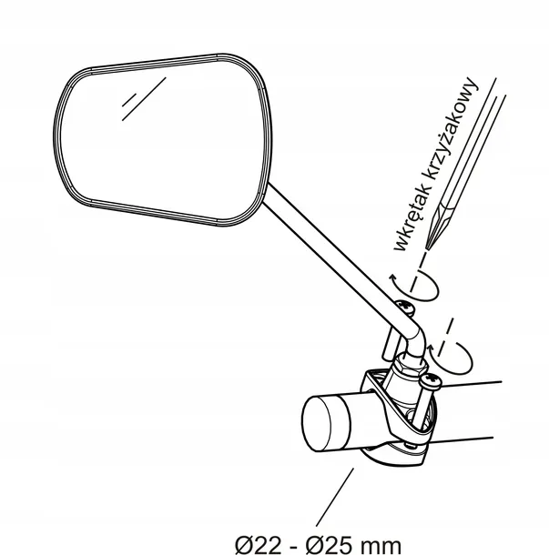 lusterko-dlugie-ramie-ajs-plus-kod-producenta-12345