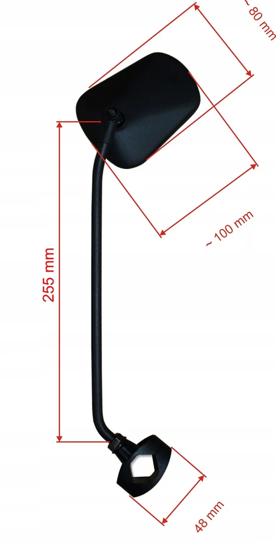 lusterko-dlugie-ramie-ajs-plus-stan-nowy